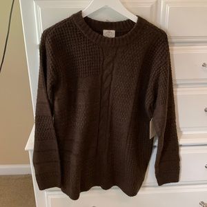 Brown sweater